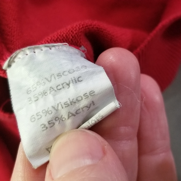 V-neck Cardigan smoke free home, runs a little small - Picture 5 of 5